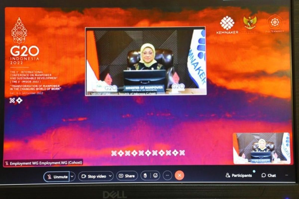Indonesia dorong peran G20 untuk tingkatkan produktivitas pekerja