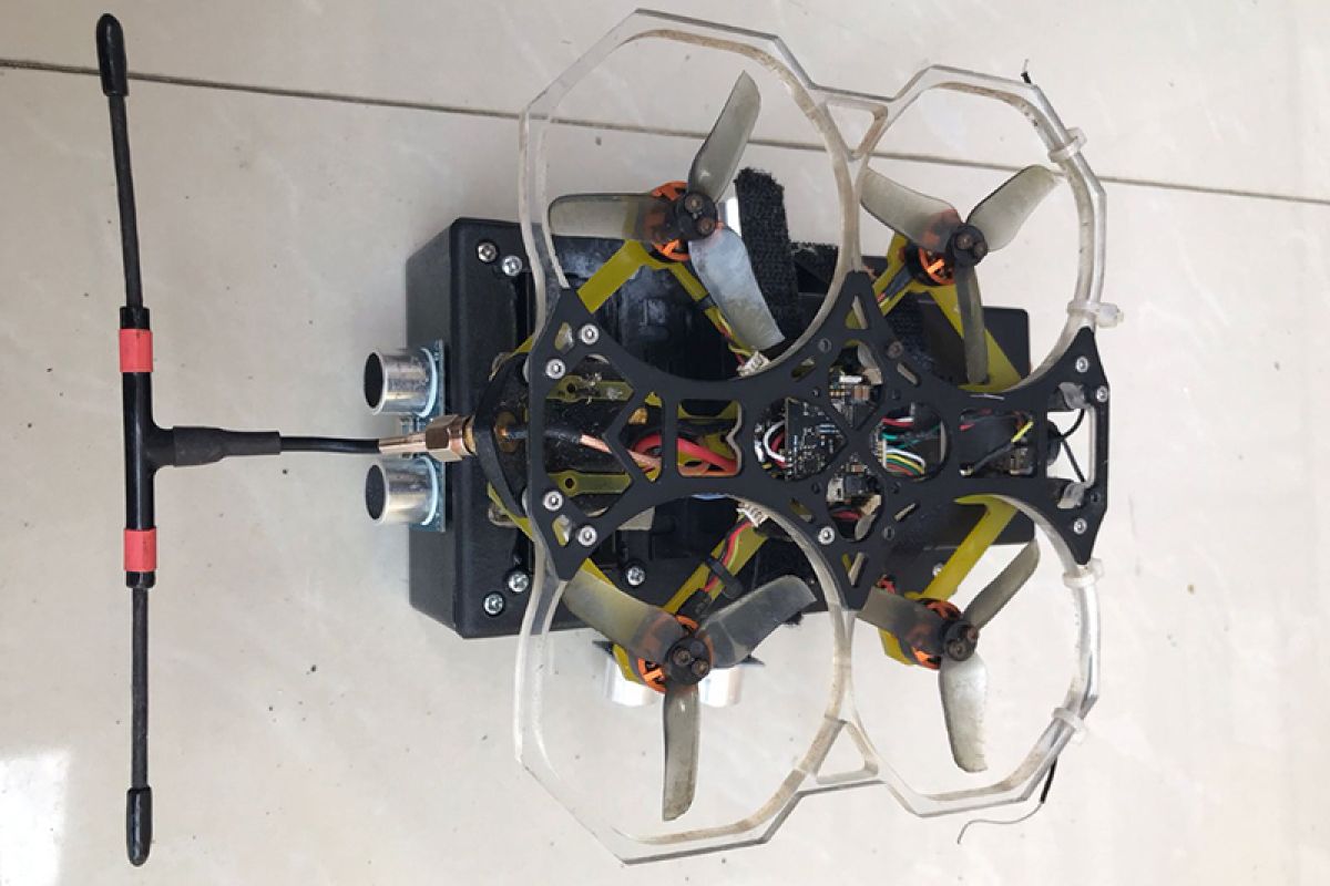 Tiga mahasiswa Unsoed kembangkan alarm pengendali hama padi berbasis drone