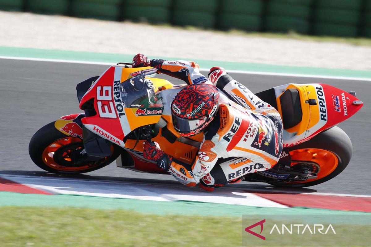 Pebalap Marquez raih hasil positif di sesi latihan GP Aragon