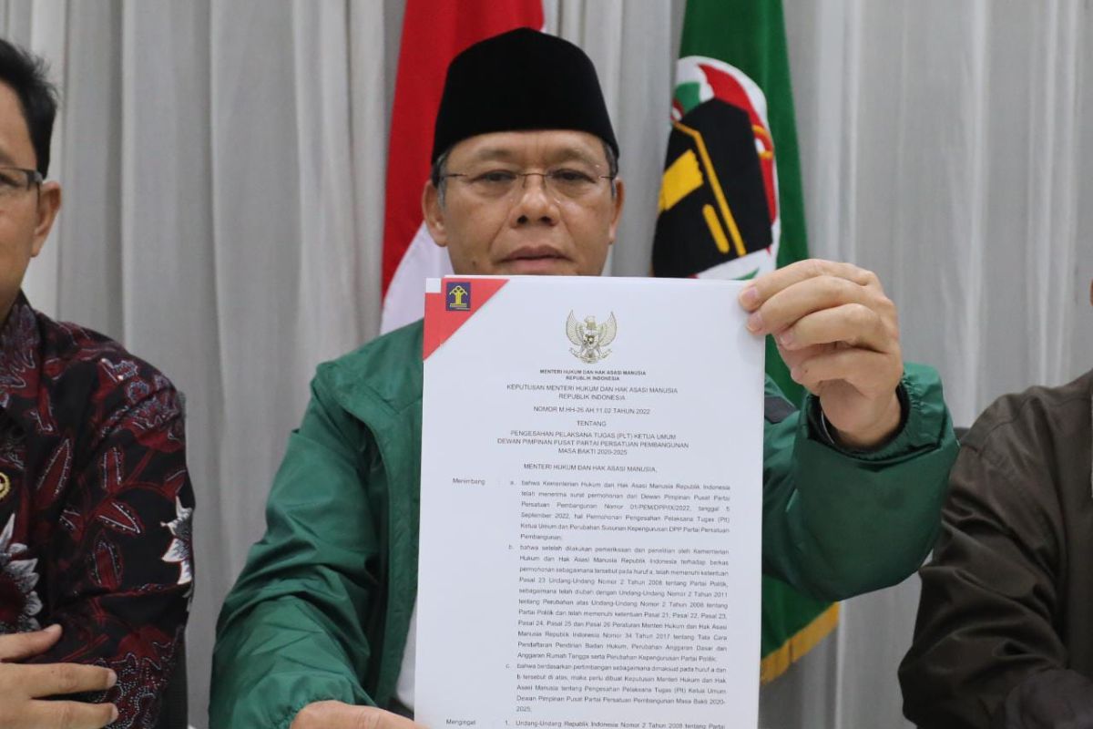 Plt Ketua Umum DPP PPP apresiasi pelayanan cepat Kemenkumham