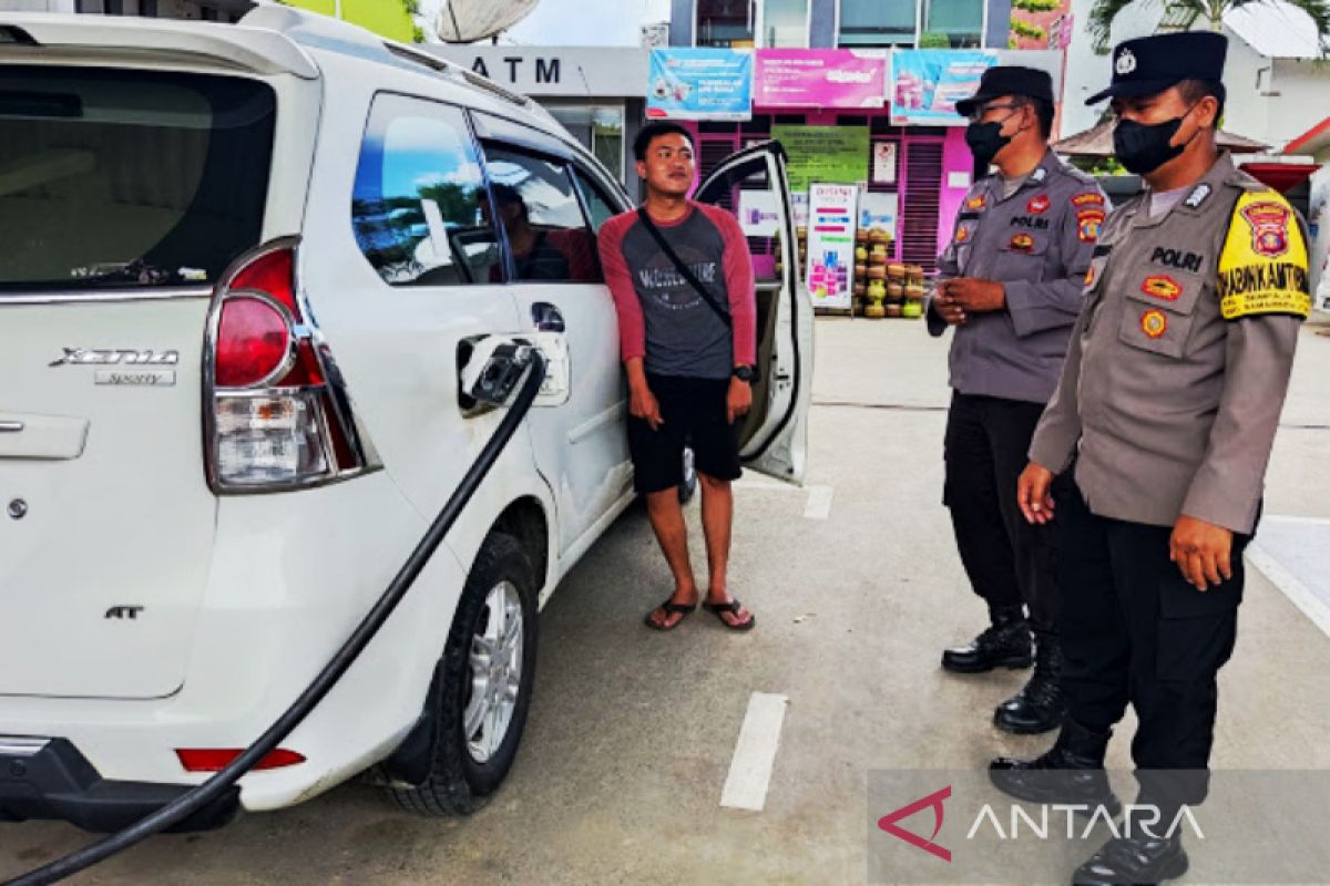Polisi Samarinda pantau aktivitas SPBU pasca-penyesuaian harga BBM