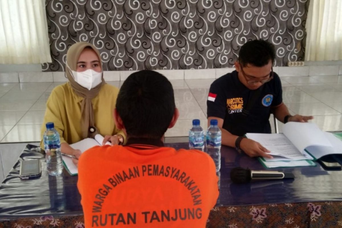 Tujuh warga binaan Rutan Tanjung ikuti program rehabilitasi