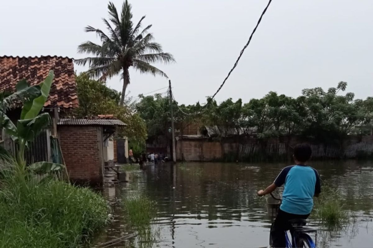 Permukiman di Kosambi Tangerang terendam banjir