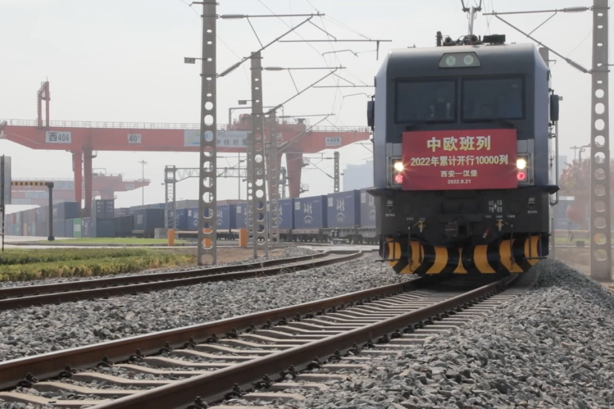 Kereta muatan China-Eropa ke-10.000 tiba di Jerman
