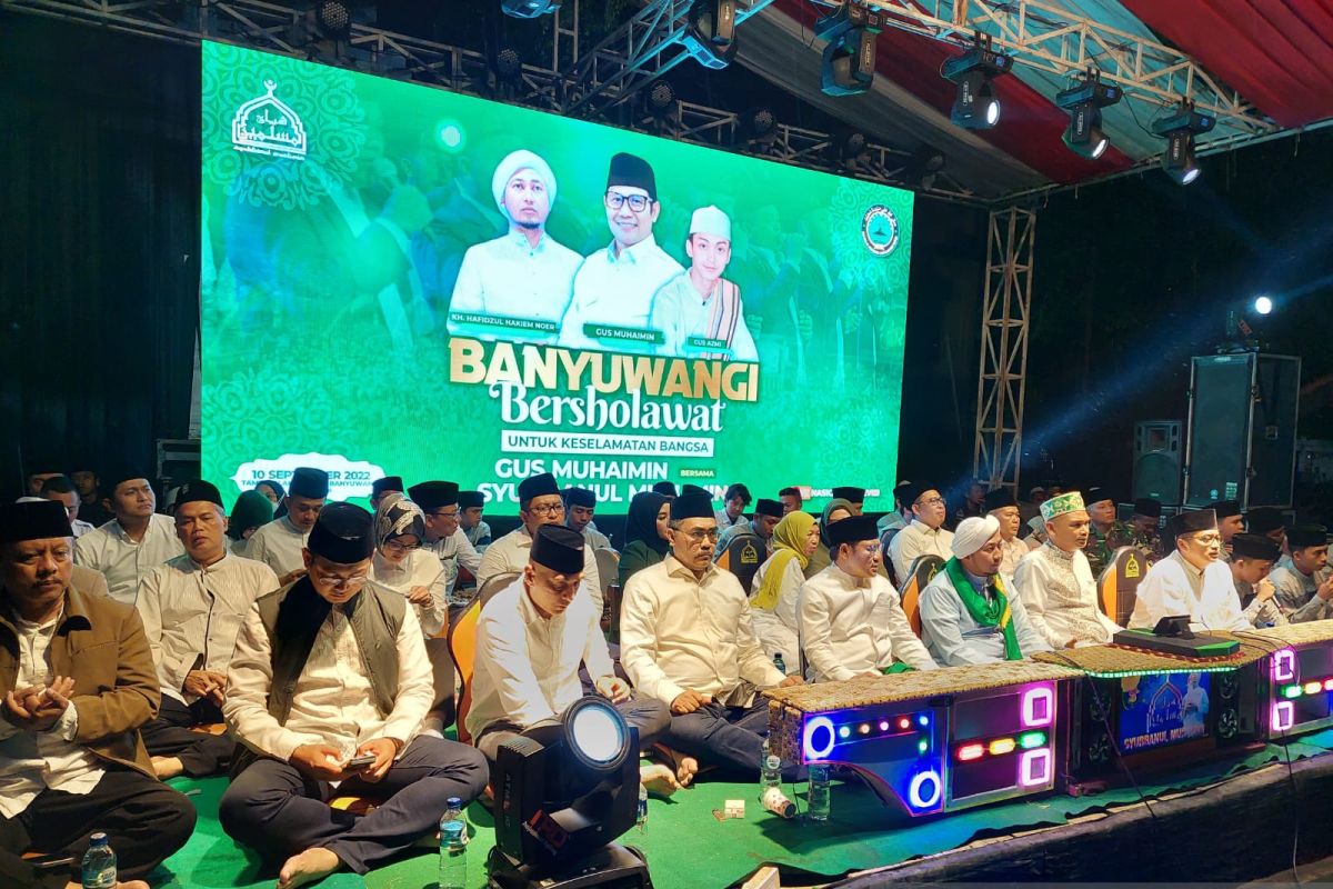 Puluhan ribu orang di Banyuwangi doakan Muhaimin Iskandar jadi presiden