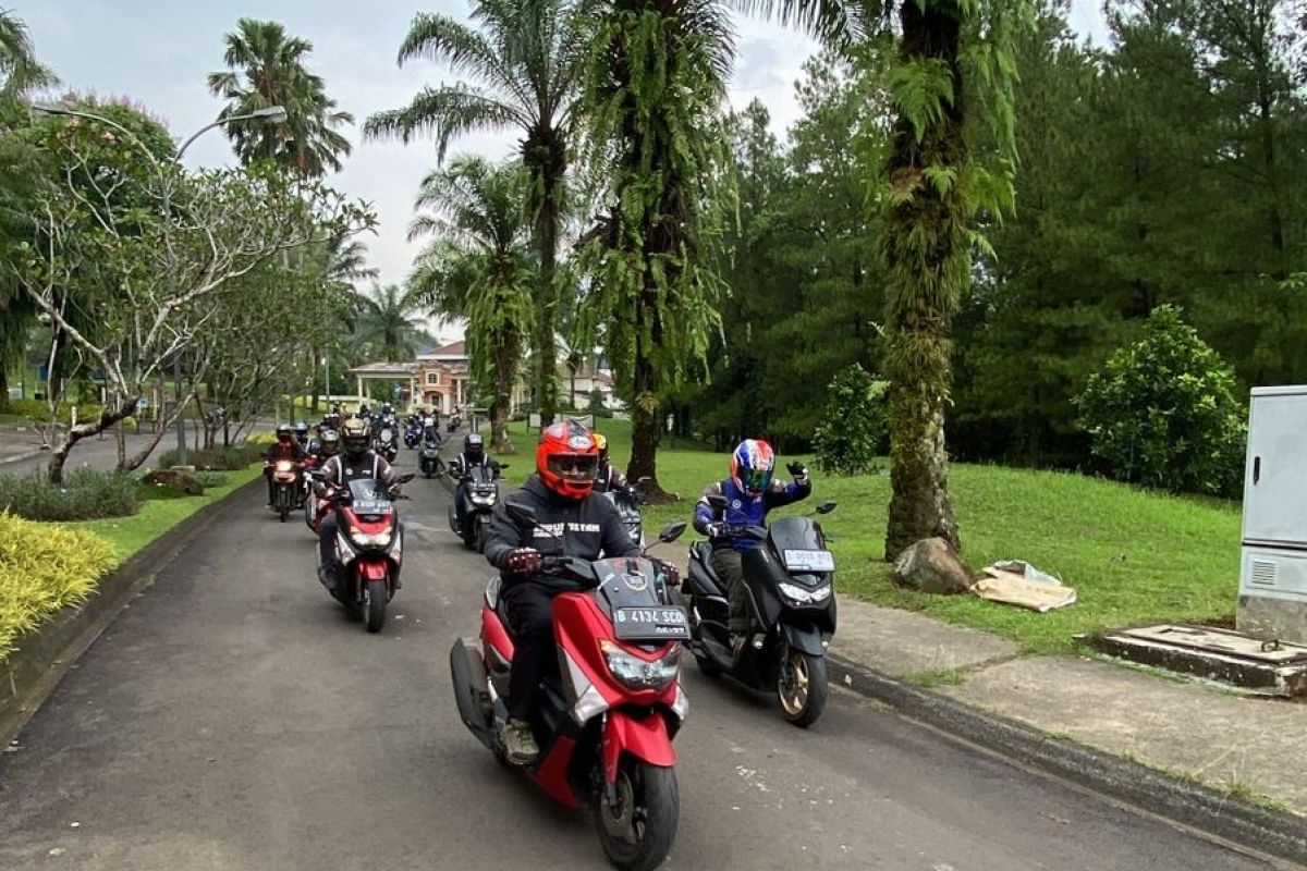 Koordinasi perlu bagi komunitas motor saat touring berkelompok