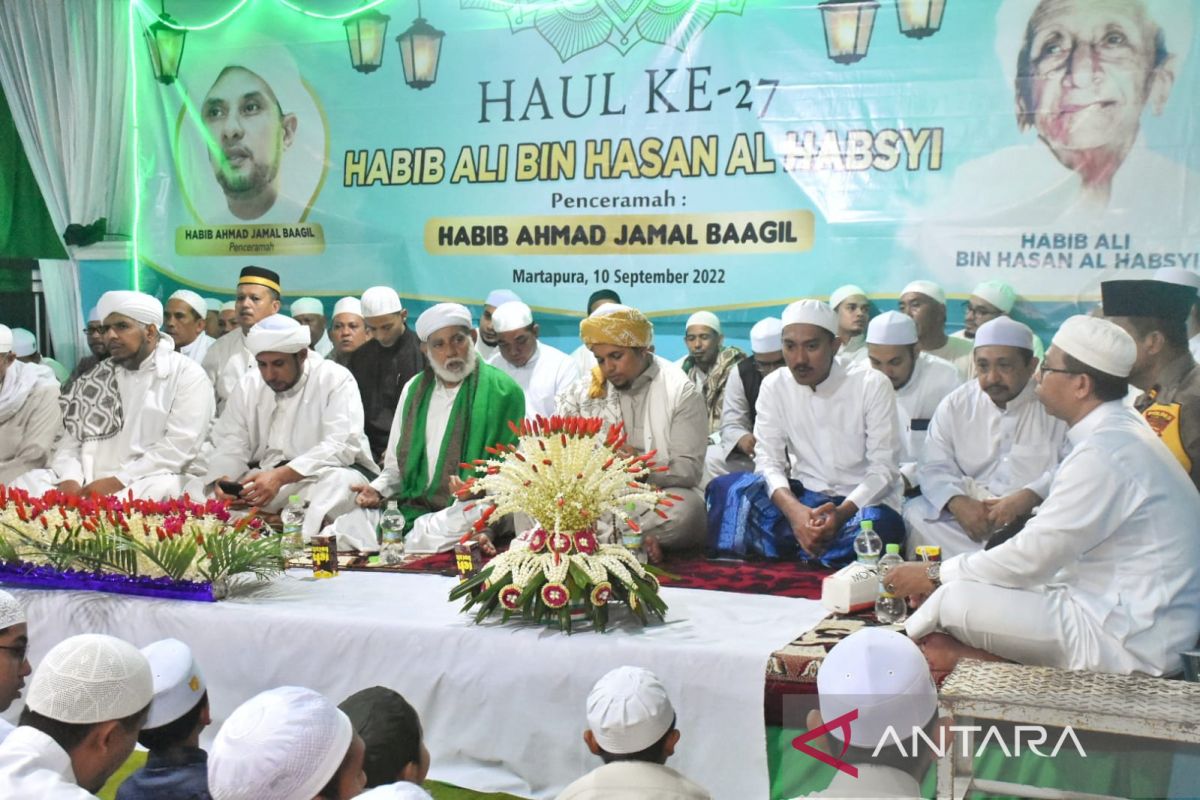 Bupati Banjar dan Wabup hadiri haul Habib Ali