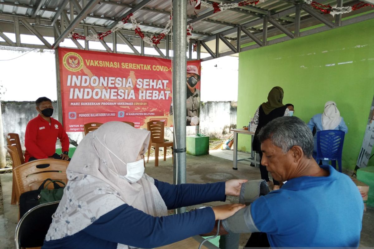 Dinkes: 414 tenaga kesehatan di Belitung terima vaksin penguat dosis kedua