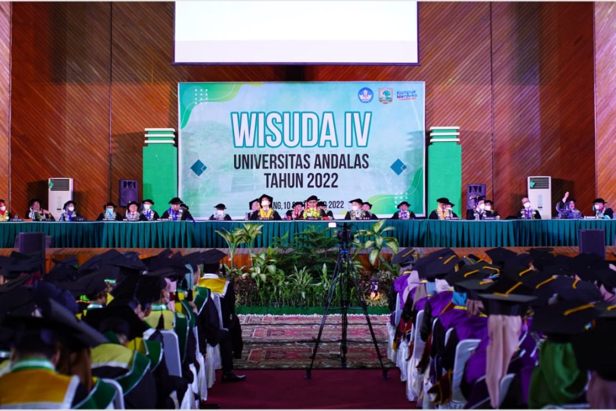 Ini pesan Rektor Unand kepada lulusan wisuda IV 2022