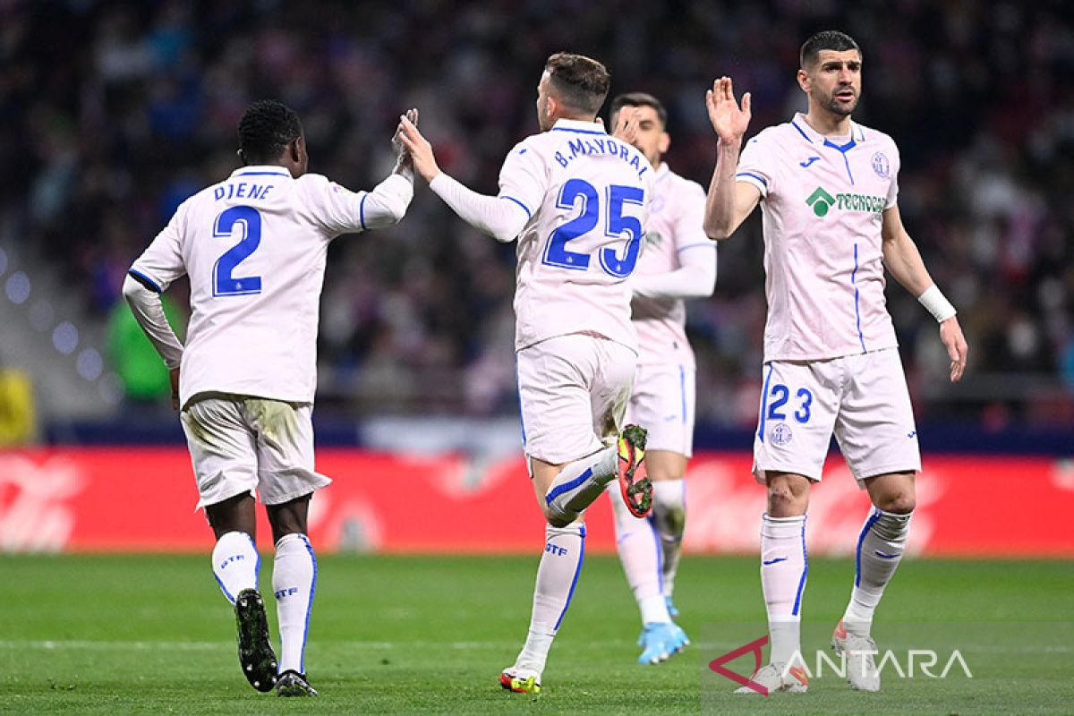 Liga Spanyol: Getafe akhiri rentetan laga tanpa kemenangan lawan Granada 2-0