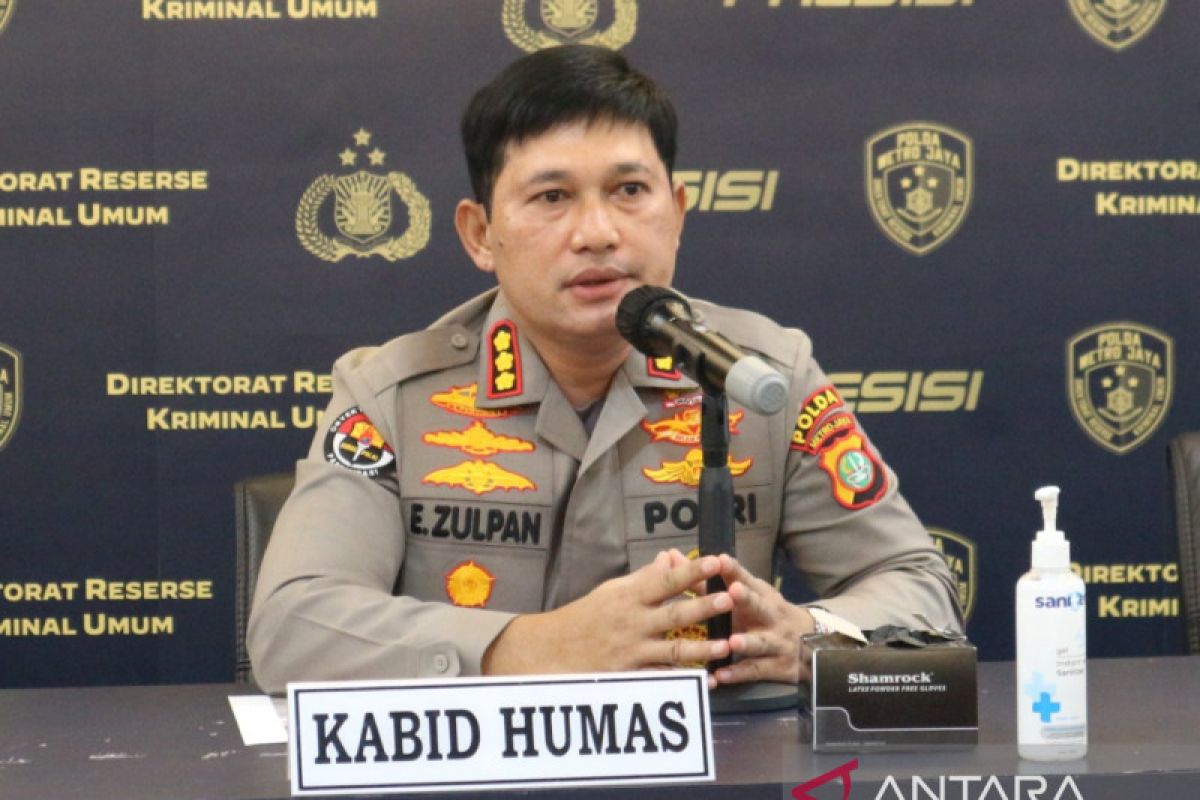 Polisi tangkap lima penyusup saat ada unjuk rasa di Patung Kuda