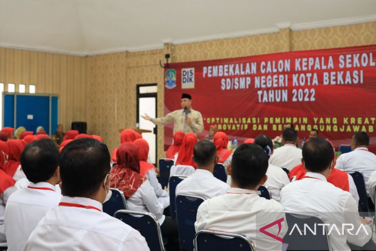 Wali Kota Bekasi beri pembekalan kepada calon kepala sekolah