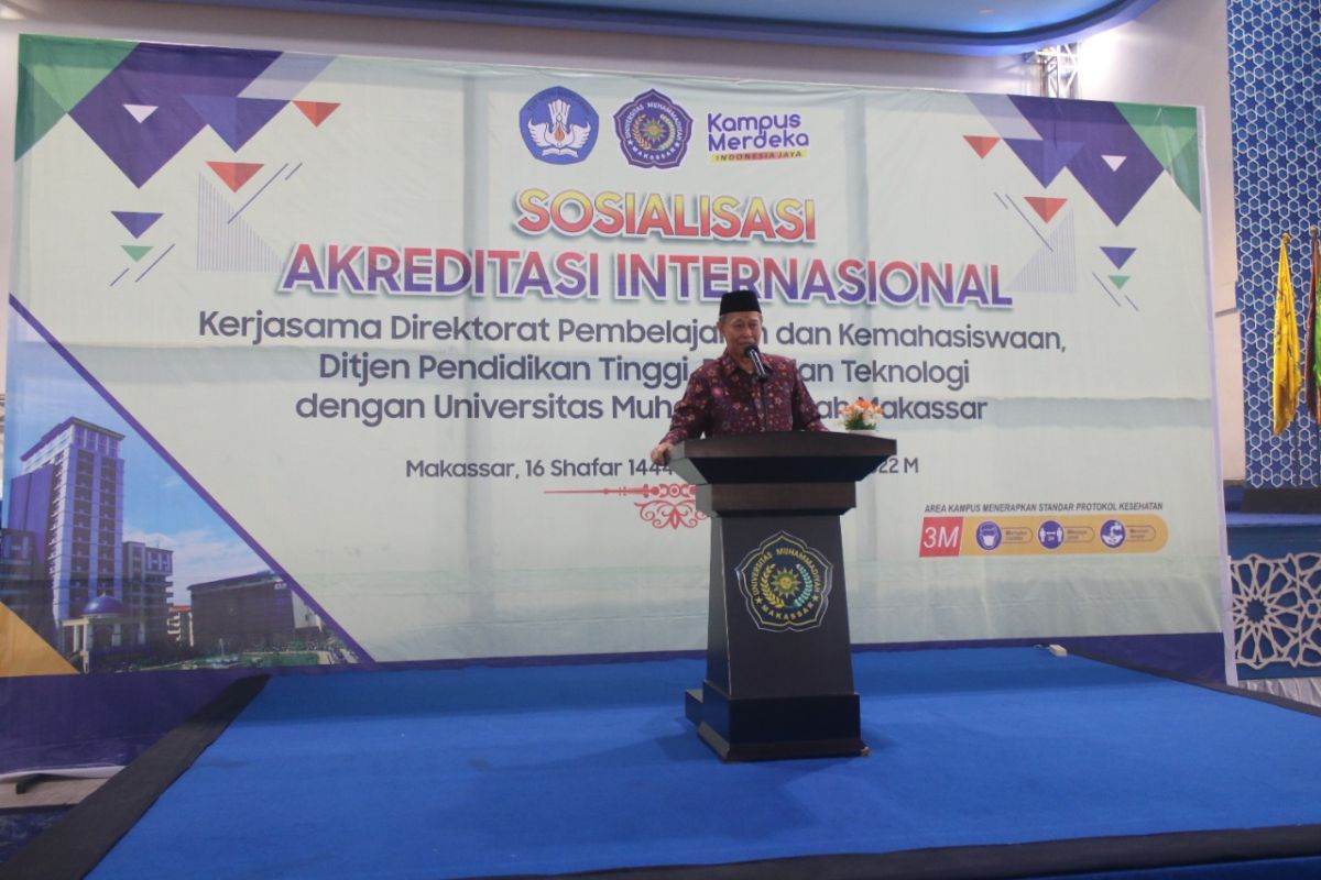 Unismuh gelar sosialisasi akreditasi internasional Kemendikbudristek