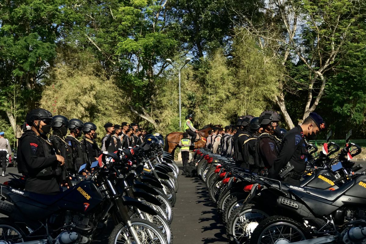 1.118 personel Polri amankan G20 EWG dan LEMM di Bali