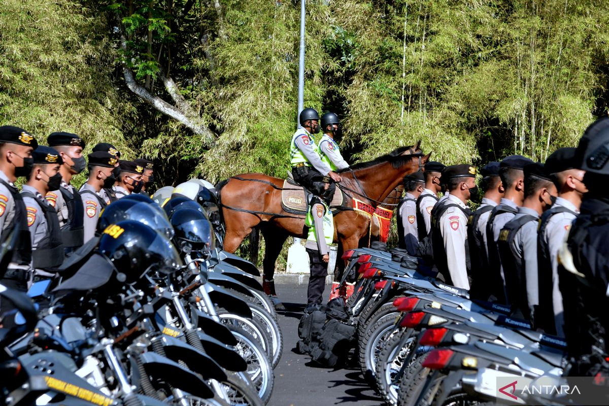 Police set five priority security areas for Bali G20 Summit