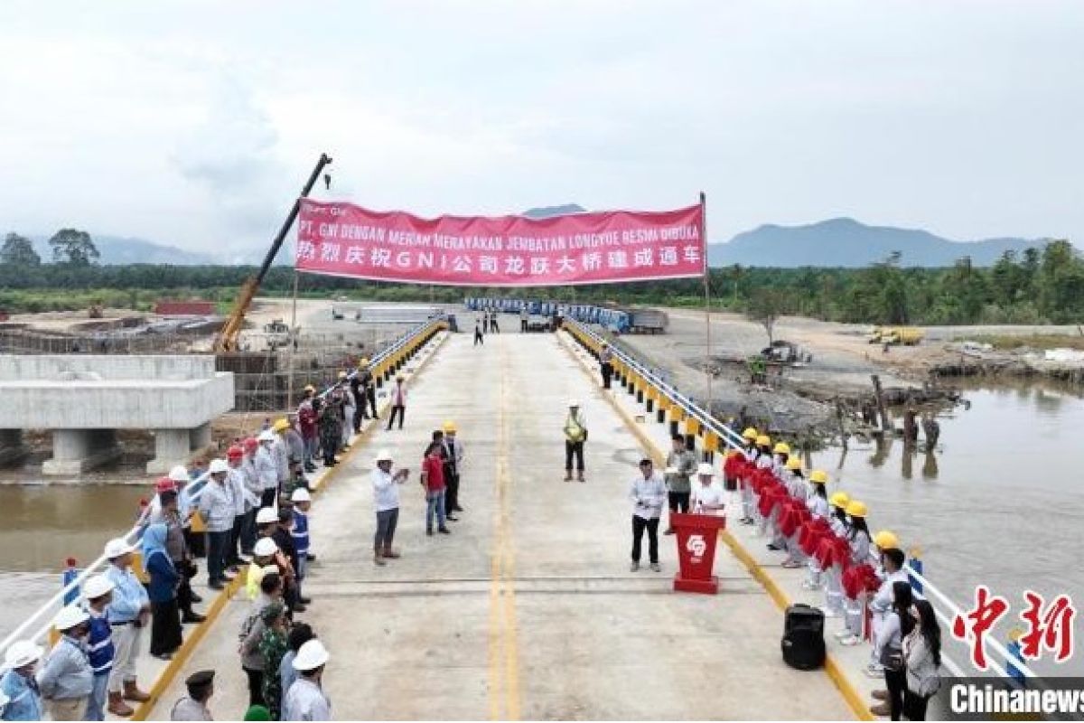 Investor Tiongkok Mendanai Pembangunan Jembatan Lintas Sungai di Indonesia