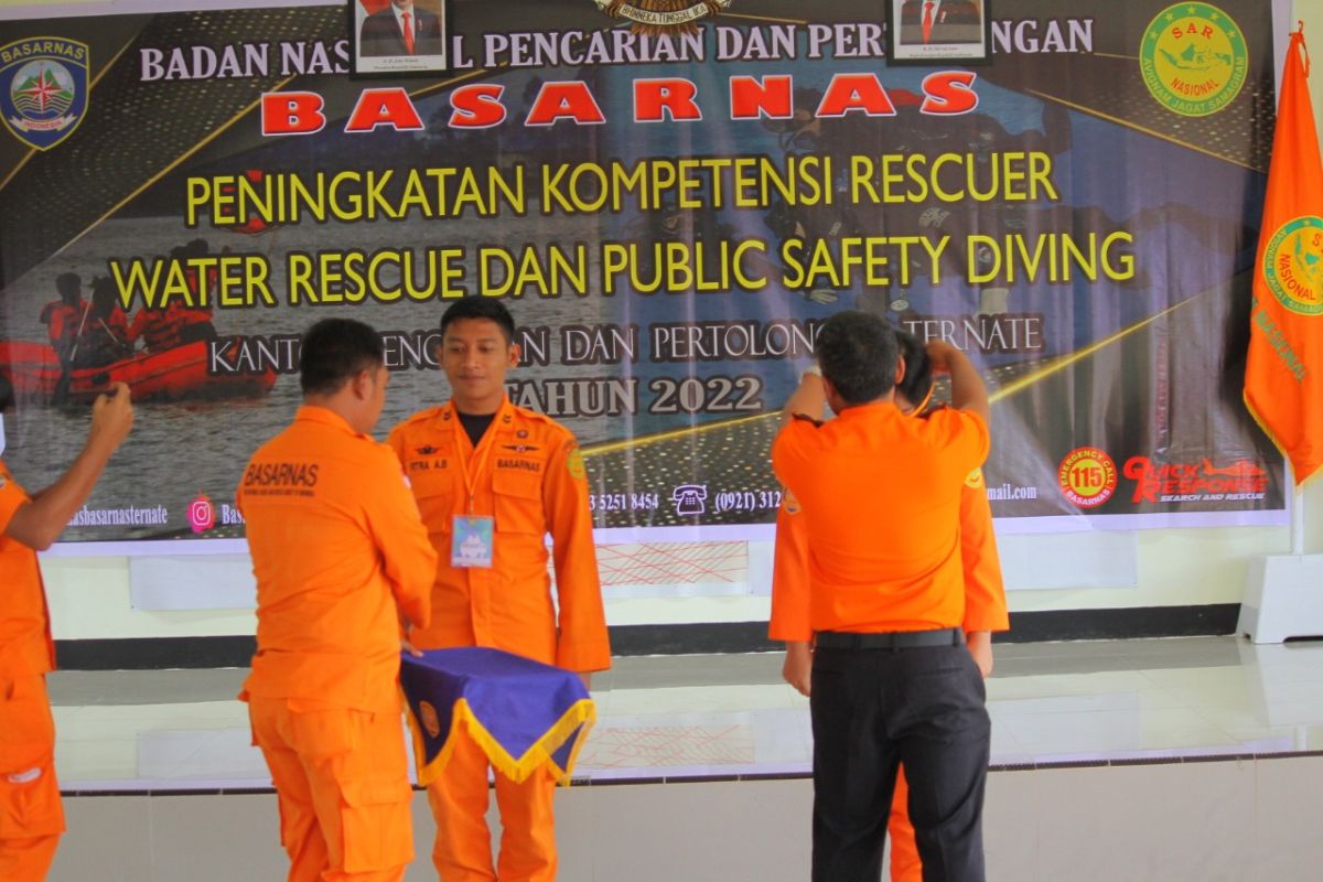 Basarnas Ternate meningkatkan kompetensi rescuer