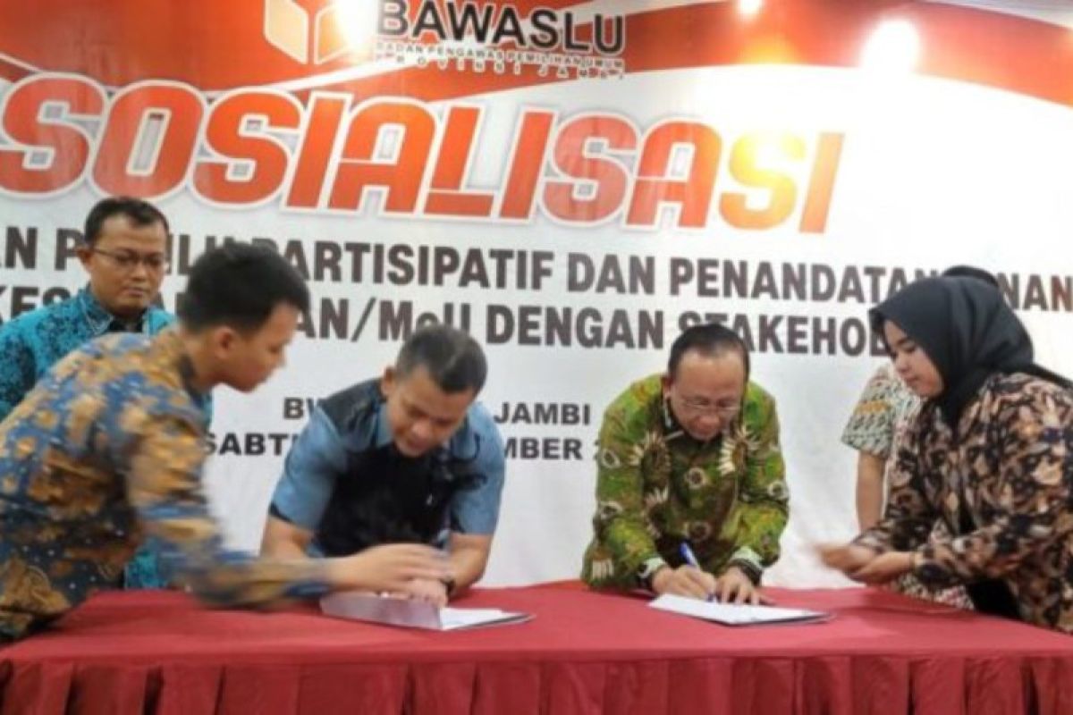 Unja teken MoU dengan Bawaslu Jambi