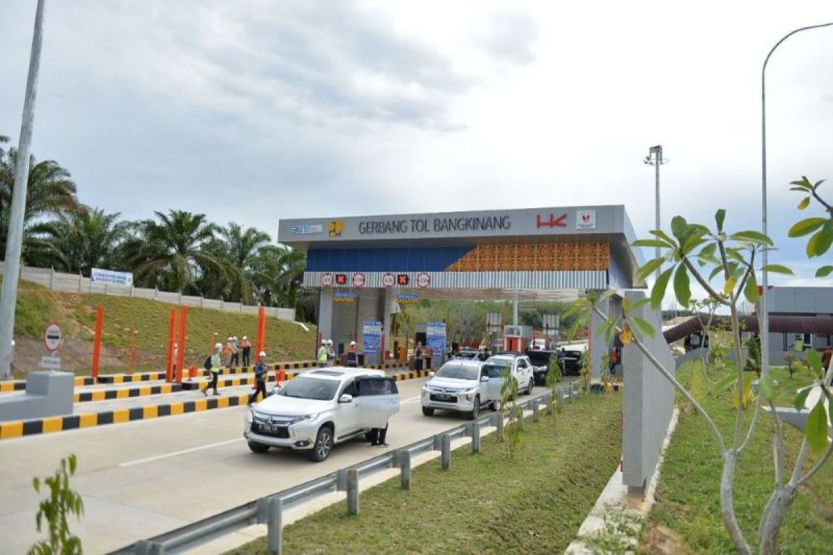 Konstruksi Tol Pekanbaru-Bangkinang sudah selesai