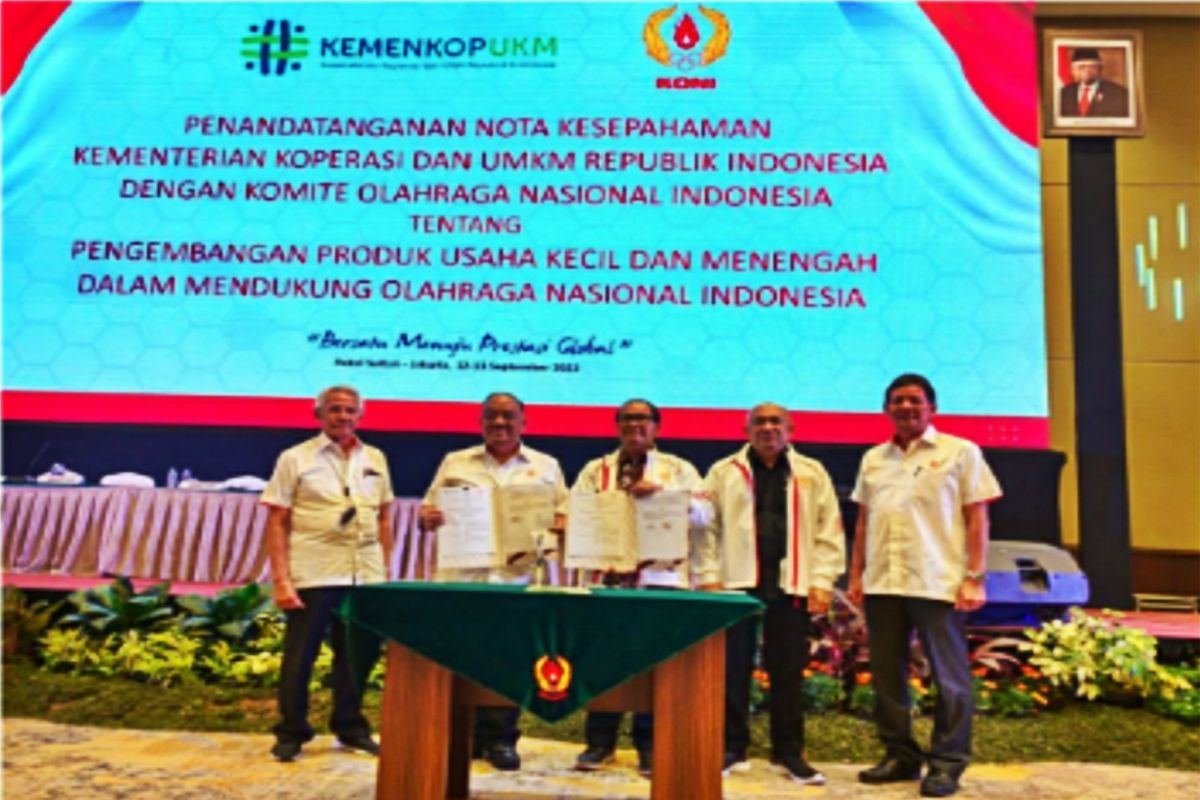 KONI dan Kemenkop UMKM siap kembangkan industri olahraga