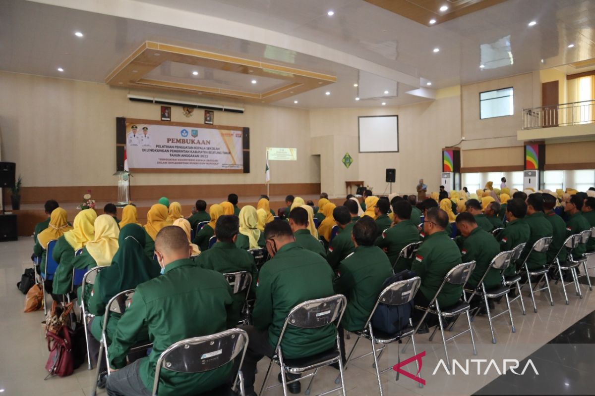 Pemkab Belitung Timur tingkatkan kompetensi kepsek terapkan Kurikulum Merdeka