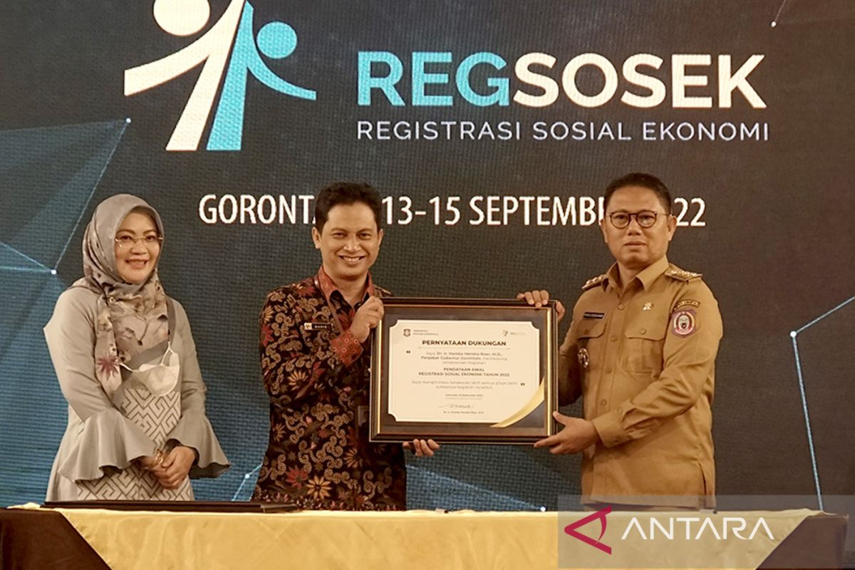 BPS Provinsi Gorontalo koordinasi pelaksanaan Regsosek tahun 2022