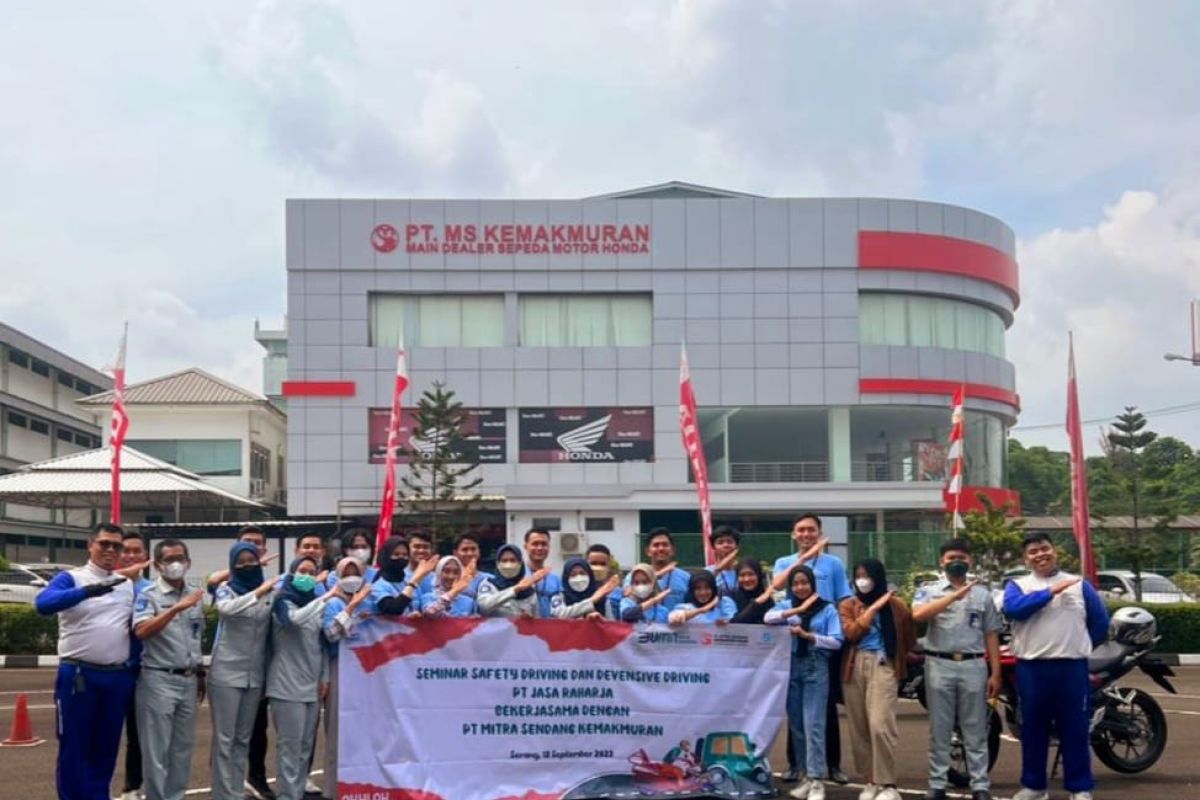 Jasa Raharja bersama PT Mitra Sendang Kemakmuran mengedukasi keselamatan berkendara pada ranger Z