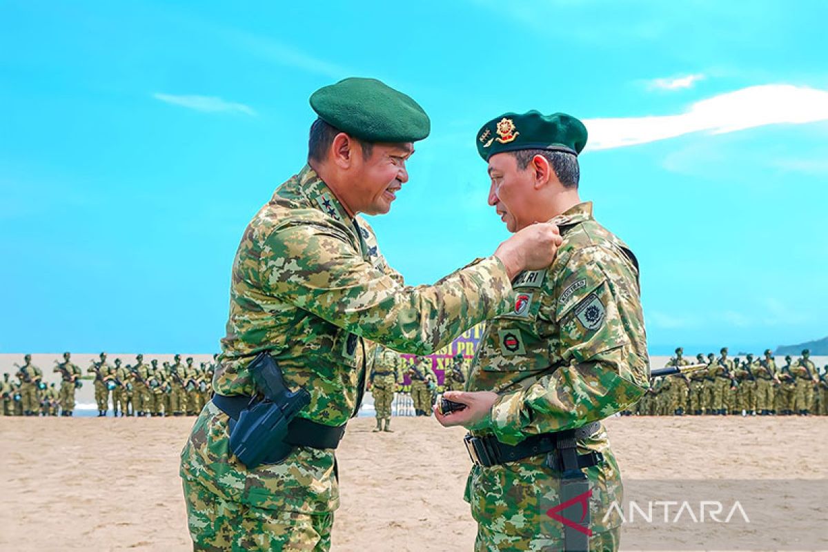 Kapolri: Sinergitas TNI-Polri jaga wibawa RI lindungi rakyat