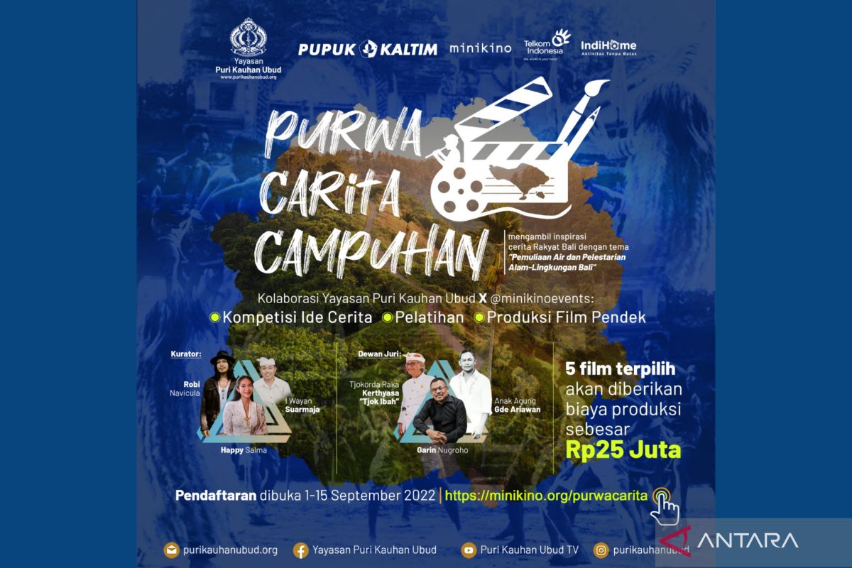 Puri Kauhan Ubud ajak masyarakat ikut lomba ide film pendek cerita rakyat Bali