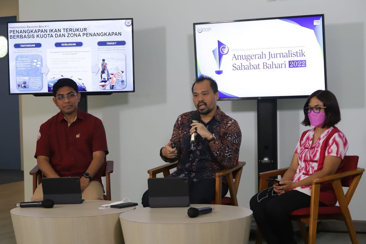 KKP gelar Anugerah Jurnalistik Sahabat Bahari 2022
