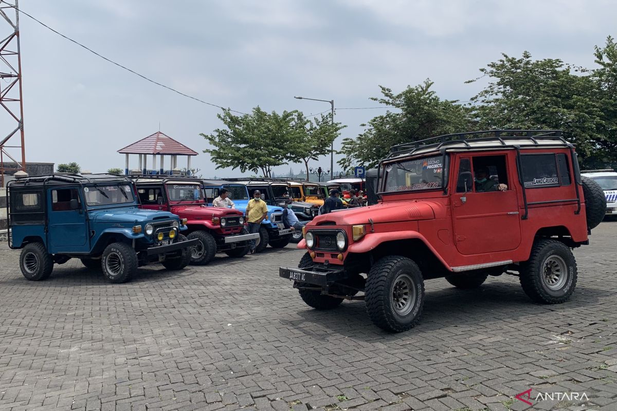 Tarif sewa jip di kawasan Bromo alami naik bertahap