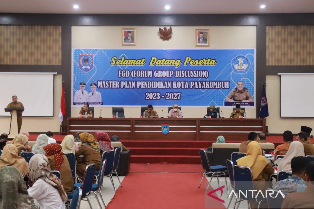 Dinas Pendidikan Payakumbuh siapkan master plan pendidikan 2023-2027