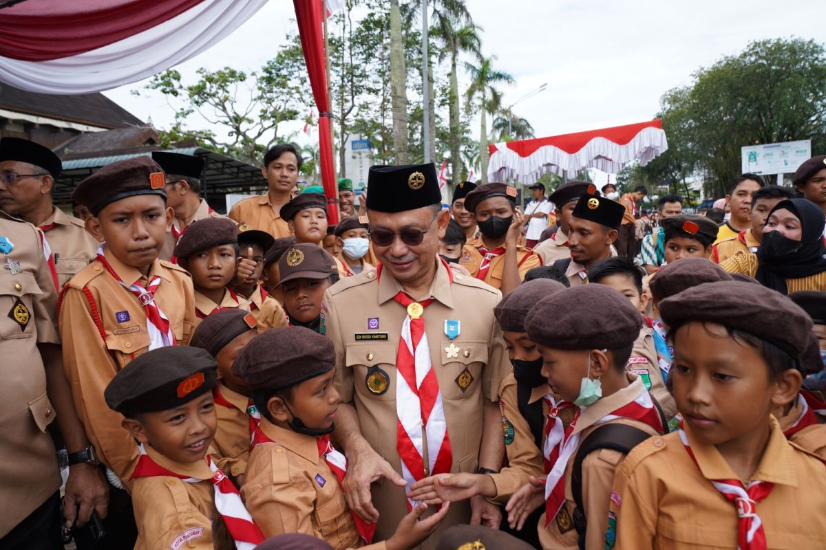 Edi sebut Pramuka tiang dalam menjaga keutuhan NKRI