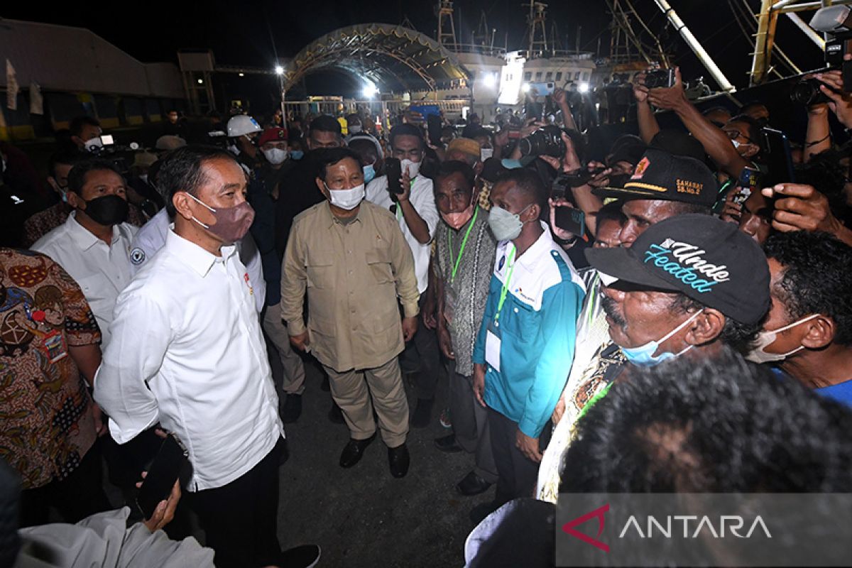 Presiden berdialog bersama nelayan dan pembudidaya rumput laut Tual