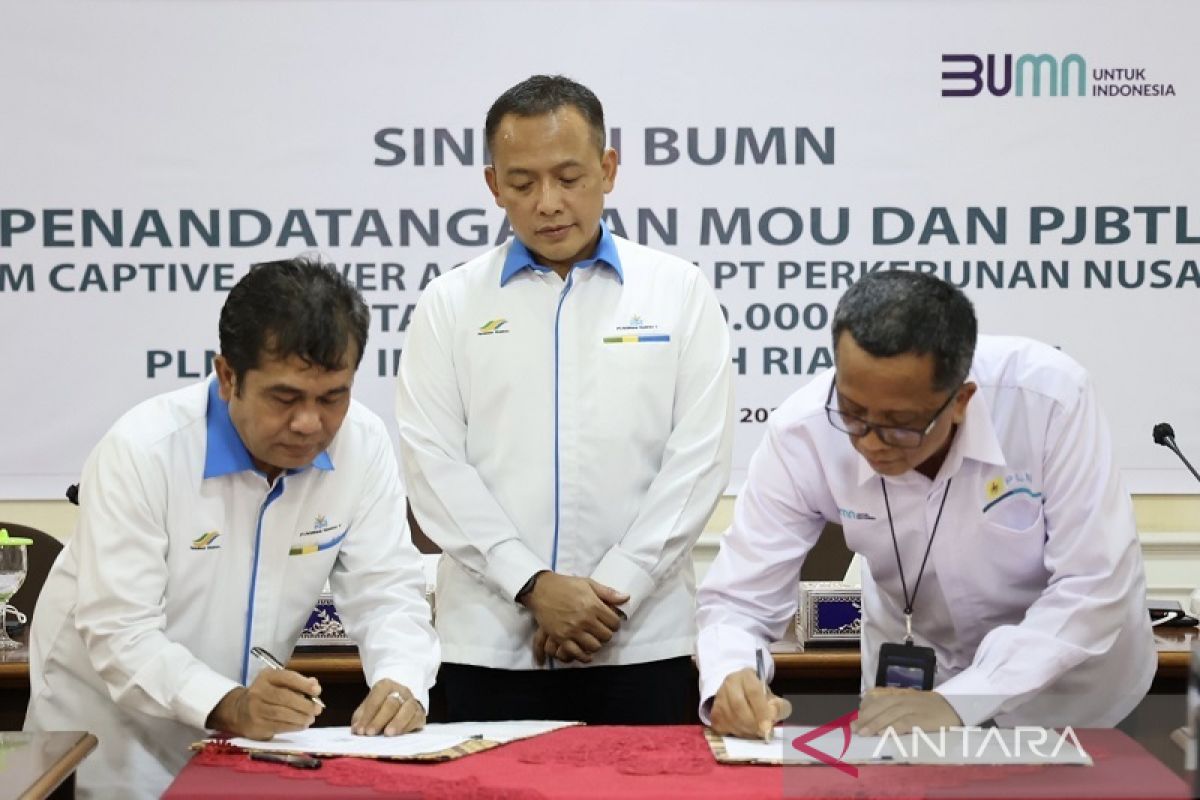 Sinergi PTPN V-PLN Perkuat Proyek Strategis Nasional