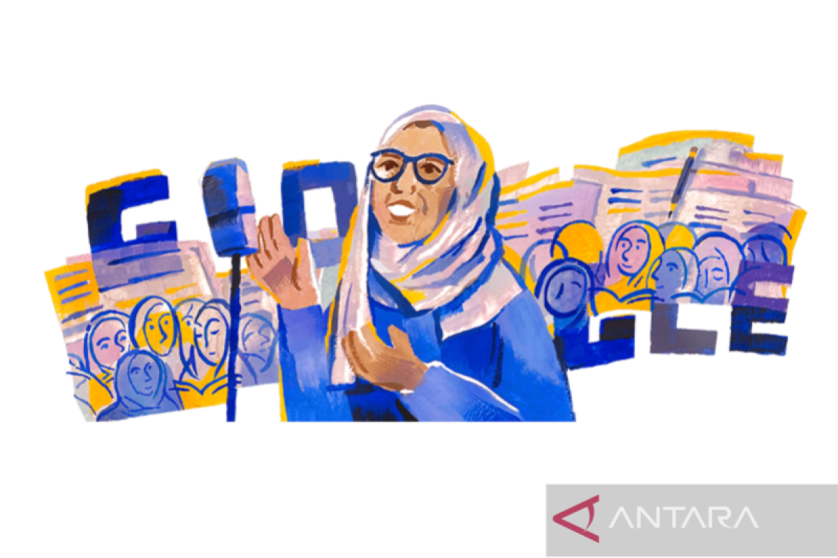 Google Doodle hari ini tampilkan sosok Rasuna Said
