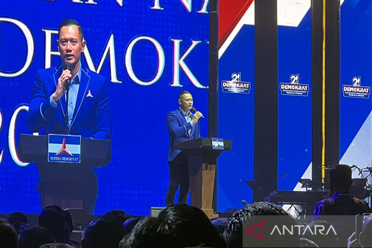 AHY harap tren positif elektabilias Demokrat jadi semangat kader