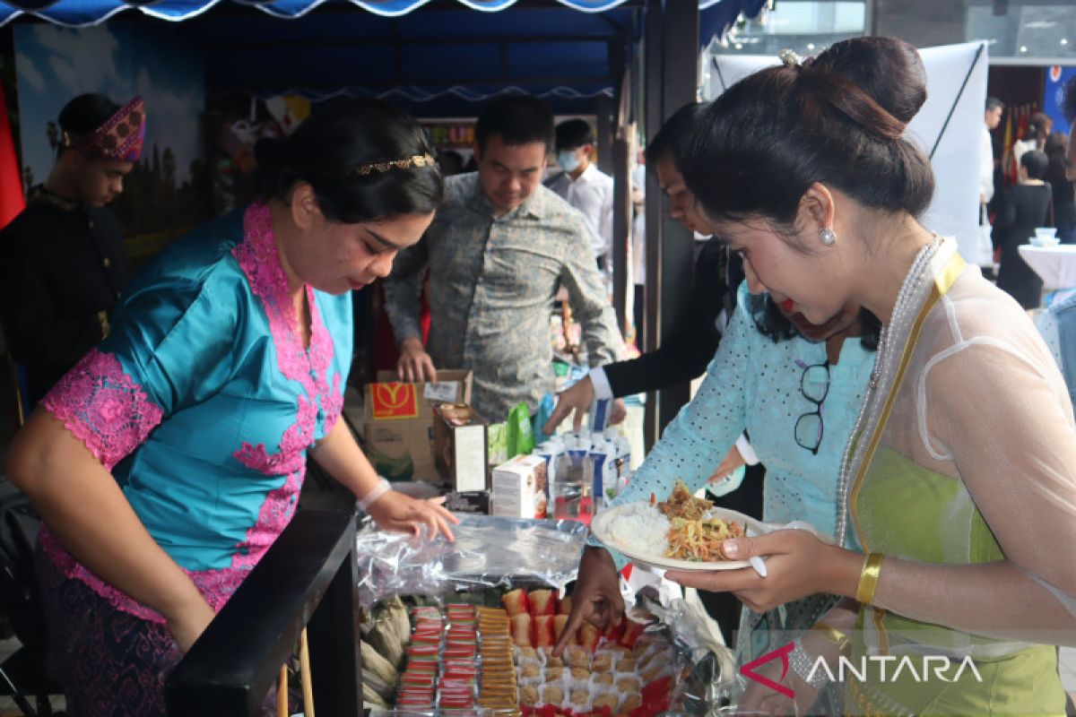 Indonesia bagi-bagi makanan khas Nusantara di ASEAN-China Fair