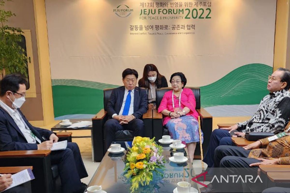 Megawati dukung peningkatan kerja sama Jeju dan Sulawesi Utara