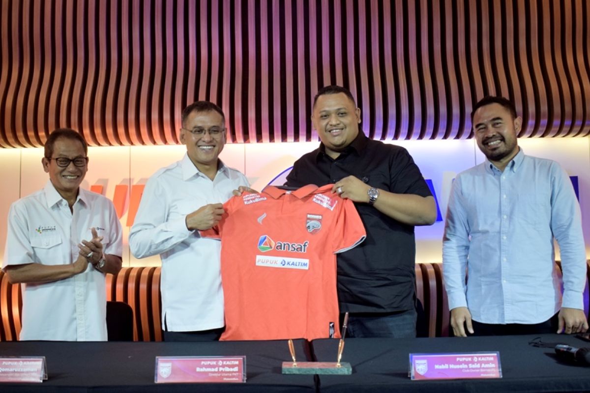 Sinergi Pupuk Kaltim dan Borneo FC untuk kemajuan sepak bola Indonesia