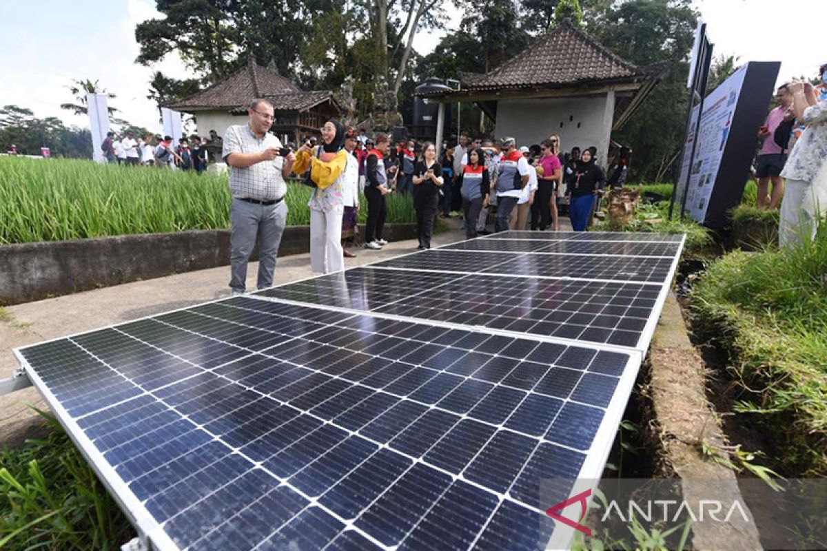 Tiga pembangkit listrik EBT di Bali diperlihatkan delegasi KTT G20