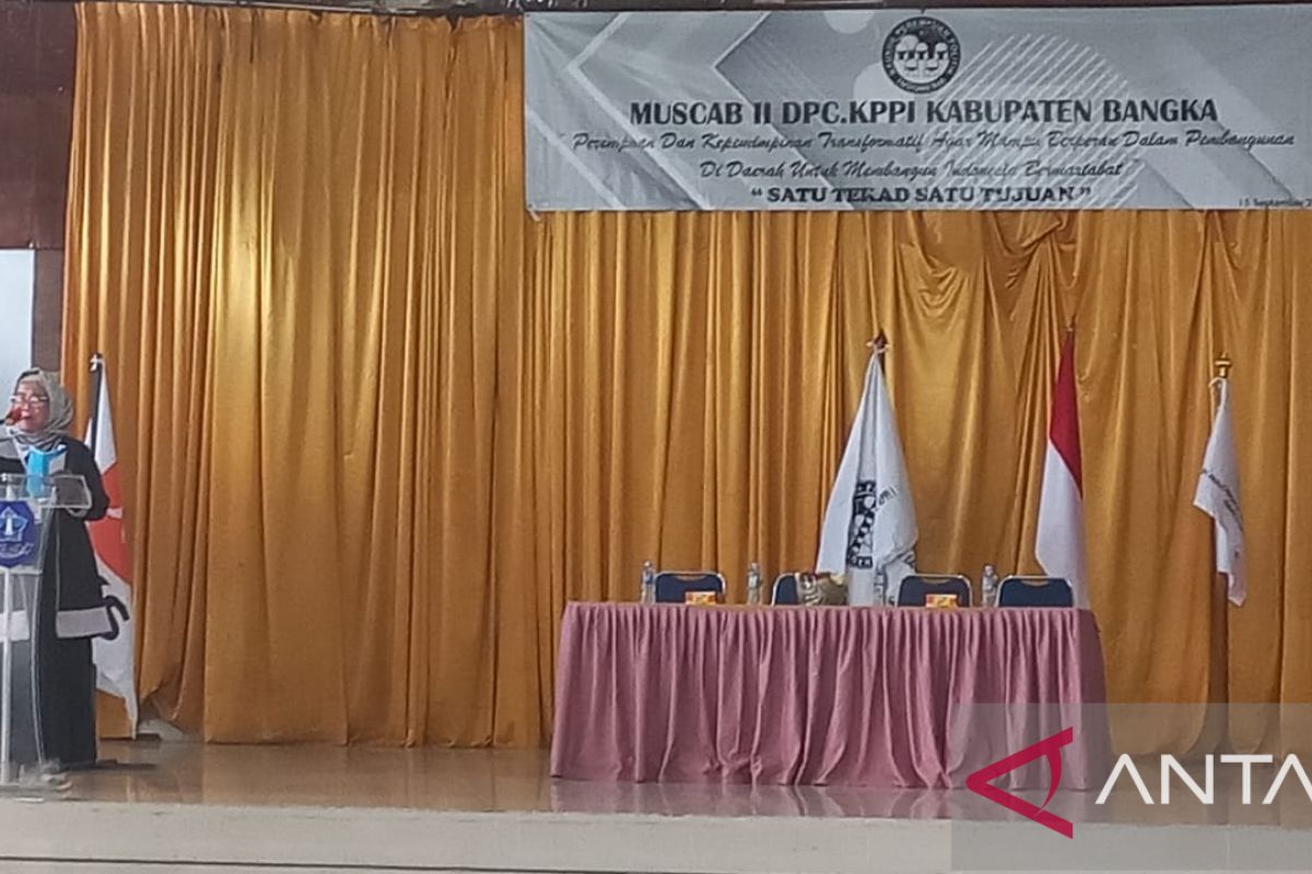 KPPI Kabupaten Bangka siapkan kader perempuan berpolitik