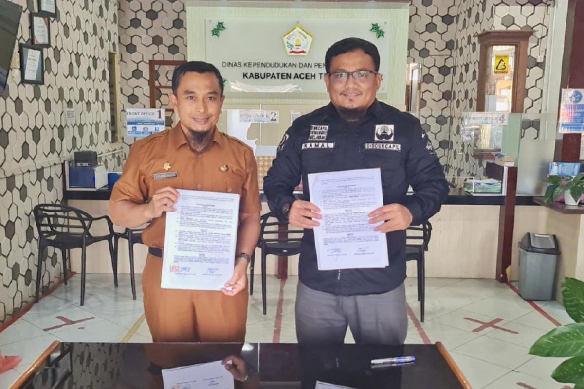 Tujuh OPD di Aceh Tengah kerja sama pemanfaatan data kependudukan