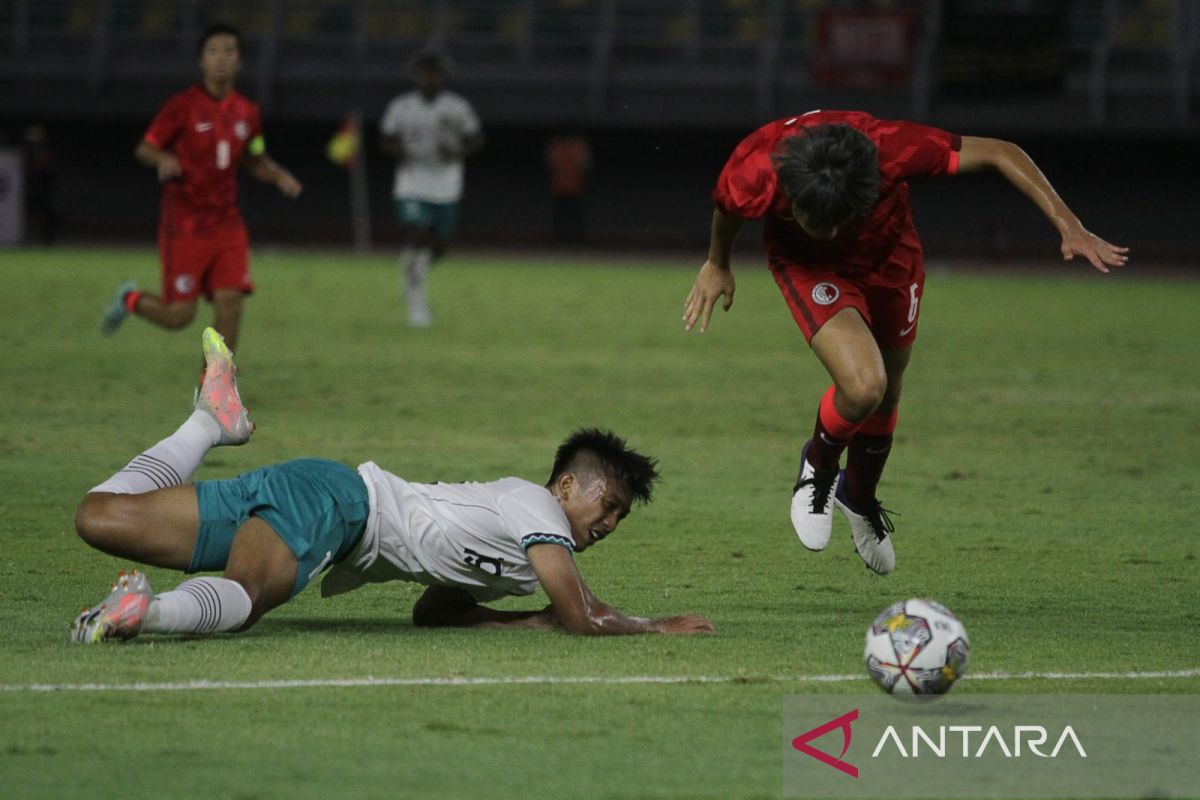 Babak kualifikasi piala Asia U-20, Timnas Indonesia kandaskan Hong Kong 5-1