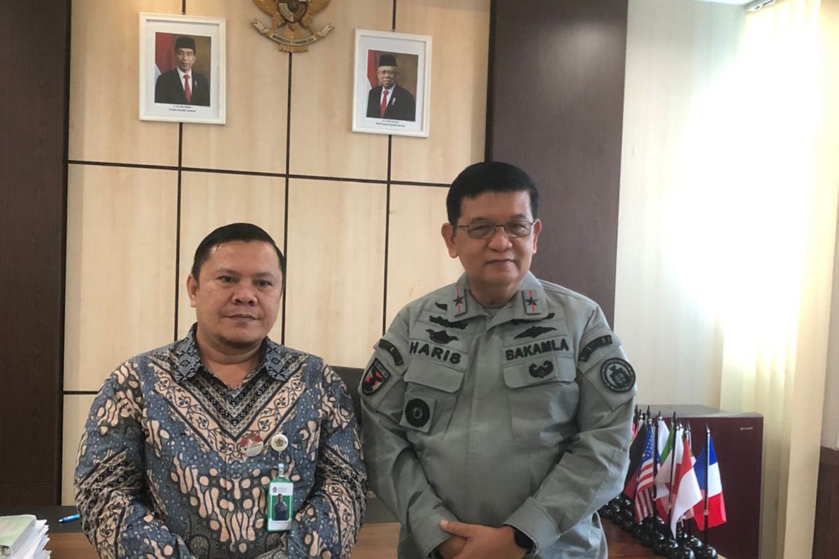 Bakamla Timur benahi aset yang mangkrak di Kota Ambon, perkuat koordinasi dengan KPKNL