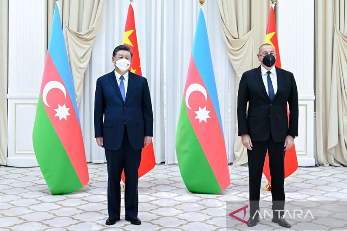 Presiden Xi gelar pertemuan dengan Presiden Azerbaijan Aliyev