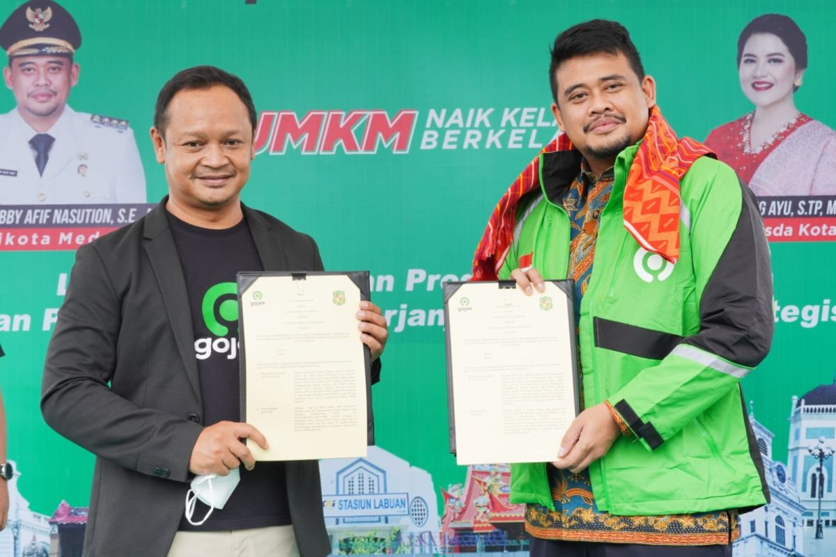 Pemkot Medan dan Gojek kerja sama  majukan UMKM