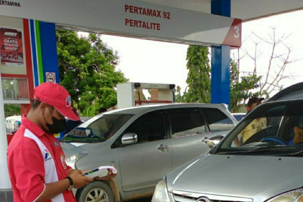 PT Pertamina mulai terapkan pencatatan nopol kendaraan