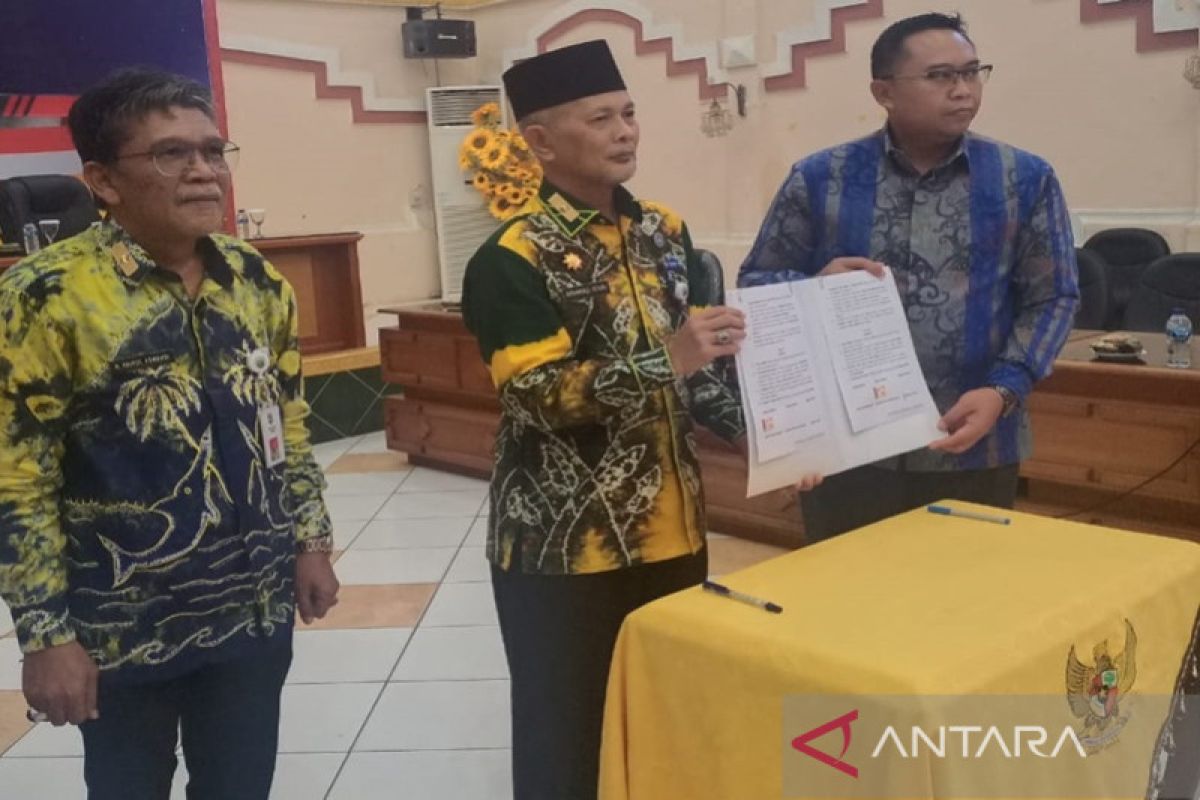 Kotabaru tandatangani perjanjian kerja sama optimalisasi pungutan pajak