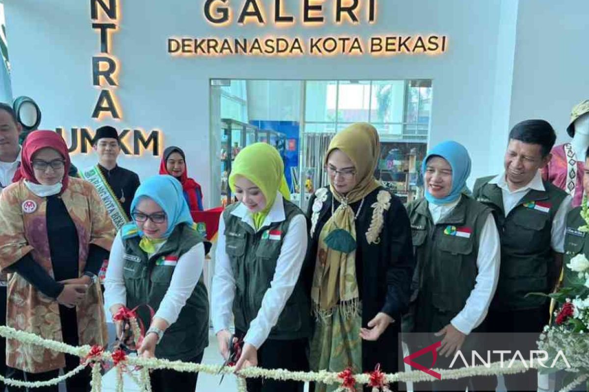 Sentra UMKM serta Galeri Dekranasda Kota Bekasi diresmikan